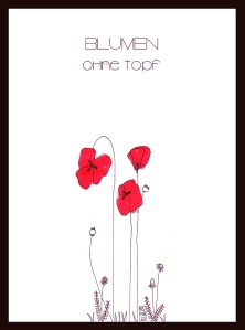 postal flores sin maceta